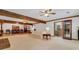 Open living room with hardwood floors and views into the dining area at 3781 Anneewakee Rd, Douglasville, GA 30135