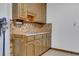 Workshop with a small kitchenette and cabinets at 3781 Anneewakee Rd, Douglasville, GA 30135