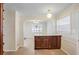 Cozy breakfast nook with built-in cabinetry and granite counter at 3343 Charlemagne Dr, Decatur, GA 30034
