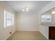 Small dining area with tile floors and access to the kitchen at 3343 Charlemagne Dr, Decatur, GA 30034