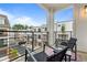 Private balcony with seating area, offering community views at 137 Devore Rd, Alpharetta, GA 30009