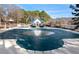 Community pool with safety cover at 275 Trowbridge Ln, Lawrenceville, GA 30043