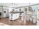 Bright kitchen with stainless steel appliances and an island at 275 Trowbridge Ln, Lawrenceville, GA 30043