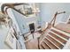 View of a two-story home's staircase and entry at 275 Trowbridge Ln, Lawrenceville, GA 30043