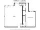 Lower level plan including garage, office and bath at 275 Trowbridge Ln, Lawrenceville, GA 30043