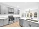 Modern kitchen with stainless steel appliances at 3110 Haverhill Ne Cv, Conyers, GA 30012