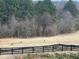A peaceful view of deer in the backyard, framed by a black fence at 5043 Baywood Ln, Woodstock, GA 30188