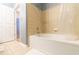 Bathroom with shower/tub combo and tile surround at 400 17Th Nw St # 2118, Atlanta, GA 30363