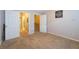 Bright bedroom with neutral walls and carpet flooring at 400 17Th Nw St # 2118, Atlanta, GA 30363