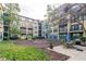 Community courtyard with seating area and grill at 400 17Th Nw St # 2118, Atlanta, GA 30363