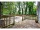 Spacious wooden deck and a large fenced backyard at 1574 Mayflower St, Atlanta, GA 30311