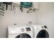 Convenient laundry room with Samsung washer and dryer at 1574 Mayflower St, Atlanta, GA 30311