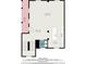 Detailed floorplan showing the layout of the living room, kitchen, dining area, and balcony at 692 Rose Palm Ln, Atlanta, GA 30315