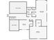 Two-story home floor plan featuring two bedrooms, multiple bathrooms, and bonus room at 9801 Waters Edge Pointe, Villa Rica, GA 30180