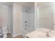 Clean bathroom with bathtub and shower at 2858 Vining Ridge Ter, Decatur, GA 30034