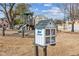 Outdoor lending library next to a playground at 1384 Carrington Way, Lawrenceville, GA 30044