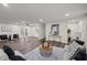 Bright and open living area featuring hardwood floors and stylish decor at 3308 Wildwood Sw Dr, Marietta, GA 30060