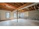 Unfinished basement with windows and extra space at 118 Knotts Landing Dr, Woodstock, GA 30188