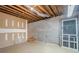 Unfinished basement with storage and windows at 118 Knotts Landing Dr, Woodstock, GA 30188