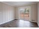 Dining room with sliding glass doors leading to a deck at 2906 Monterey Dr, Decatur, GA 30032
