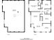 Two-story home floor plan; 1056 sq ft above ground, 1054 sq ft basement at 2906 Monterey Dr, Decatur, GA 30032
