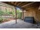 Unfinished basement with storage and backyard access at 1170 Brookhaven Woods Ne Ct, Atlanta, GA 30319