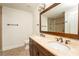 Bathroom with double vanity and a shower stall at 1170 Brookhaven Woods Ne Ct, Atlanta, GA 30319