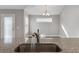 Modern kitchen sink with granite countertop and stainless steel basin at 2071 Imperial Pond, Powder Springs, GA 30127