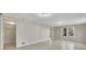 Finished basement with tile floors and an additional room at 3405 Doral Ln, Woodstock, GA 30189