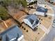 Aerial view showing house, yard, and neighborhood at 6285 Vista Crossing Way, Cumming, GA 30028