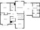 Second floor plan showing primary bedroom, bathroom, and two additional bedrooms at 169 Hunters, Mcdonough, GA 30253