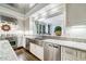 Spacious kitchen featuring stainless steel appliances and granite countertops at 3382 Habersham Rd, Atlanta, GA 30305