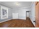 Spacious living room with hardwood floors and a decorative fireplace at 135 Adair Se Ave, Atlanta, GA 30315