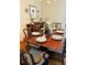 Bright dining room featuring wood table, patterned chairs, decorative elements and natural light at 250 Lakeview Ne Ave, Atlanta, GA 30305