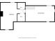 Schematic diagram displaying the layout of a bedroom, sitting room, and walk-in closets at 250 Lakeview Ne Ave, Atlanta, GA 30305