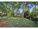 Charming home with well-maintained lawn, mature trees, and black metal fence at 250 Lakeview Ne Ave, Atlanta, GA 30305