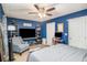 Bright bedroom with a comfortable sitting area and plenty of natural light at 145 Gentle Breeze Ct, Temple, GA 30179