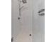 Clean shower with white subway tiles and glass enclosure at 509 Burton Dr # 806, Alpharetta, GA 30009