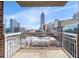 Private balcony offering stunning city views at 285 Centennial Olympic Park Nw Dr # 1407, Atlanta, GA 30313