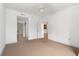 Spacious bedroom with access to bathroom and hallway at 285 Centennial Olympic Park Nw Dr # 1407, Atlanta, GA 30313