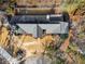 Overhead view of the house shows driveway, roof, and fenced in backyard at 889 City Park Se Dr, Atlanta, GA 30312