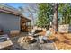 Charming backyard fire pit area with seating, creating a cozy outdoor space at 889 City Park Se Dr, Atlanta, GA 30312