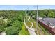 Aerial view of a community trail surrounded by lush greenery, promoting an active and healthy lifestyle at 1445 Monroe Ne Dr # B7, Atlanta, GA 30324