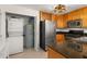 Kitchen includes stainless steel appliances with built in wine rack at 1445 Monroe Ne Dr # B7, Atlanta, GA 30324