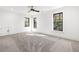 Bright and spacious bedroom with carpet flooring and ceiling fan at 500 Ridgewater Dr, Marietta, GA 30068