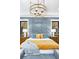 Main bedroom with chevron accent wall and a luxurious feel at 500 Ridgewater Dr, Marietta, GA 30068