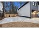 Large side yard with basketball court and ample parking at 500 Ridgewater Dr, Marietta, GA 30068