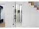 Glass-front wine cellar with modern racking system at 500 Ridgewater Dr, Marietta, GA 30068