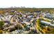 Wide aerial view of the neighborhood, showcasing the community and the Atlanta skyline at 574 Bismark Ne Rd, Atlanta, GA 30324