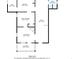 Floor plan showing a 1-bath, 3-bedroom home at 238 Dallas St, Hiram, GA 30141